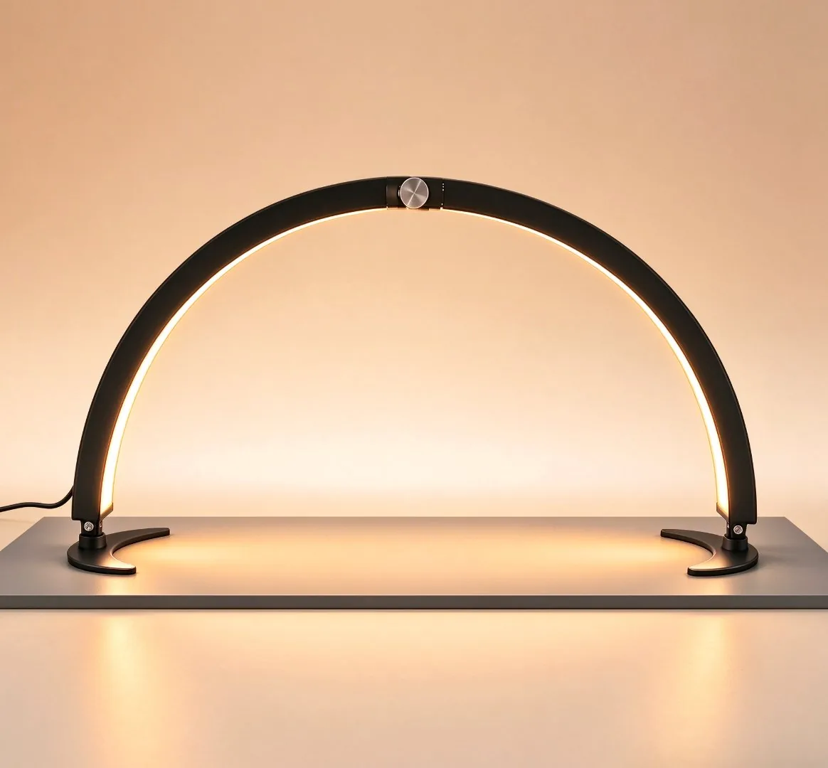S1 folding nail lamp unfolded into a full 75cm arch